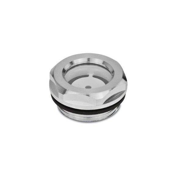 GN743.1-18-M27X1.5-A Oil Sight Glass Aluminum